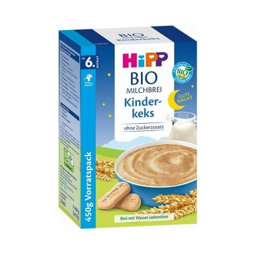 Hipp Bio kaša za lahko noč z mlekom in piškotki Cene