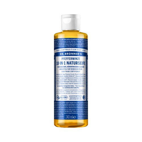 DR. BRONNER&amp;#039;S 18u1 prirodni sapun menta - 240 ml Slike