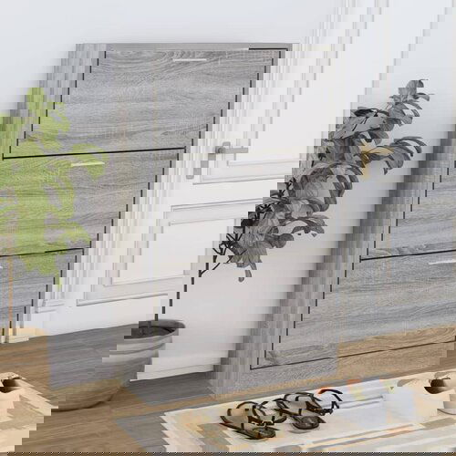 VidaXL Ormarić za cipele boja hrasta 63x24x103 cm konstruirano drvo Slike