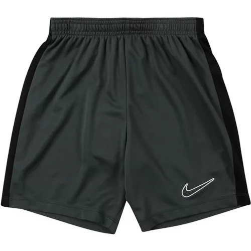 Nike Sportske hlače 'Academy23' tamno zelena / crna / bijela