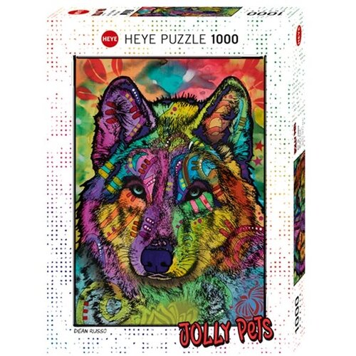 Heye puzzle 1000 delova Jolly Pets Wolf’s Soul 29809 Slike