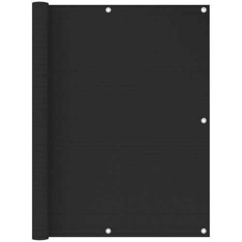 VidaXL Balkonsko platno antracitno 120x400 cm HDPE Slike