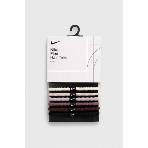 Nike Gumica za kosu 6-pack boja: bijela