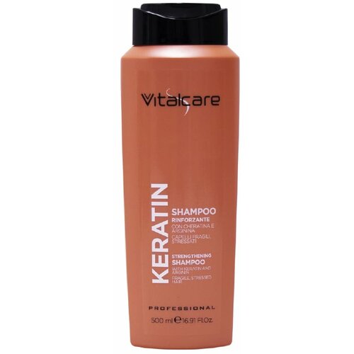 Vitalcare keratin oil šampon za kosu 500ml Slike