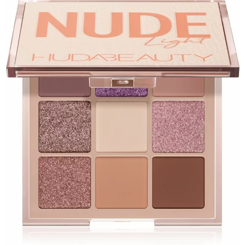 Huda Beauty Nude Obsessions paleta senčil za oči odtenek Nude Light 34 g