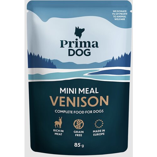 Prima hrana za pse  Mini Meal Venison in gravy 85gx24kom Cene