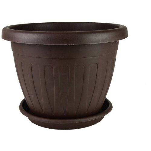  gardino-mediteran saksija sa podm. 25cm braon Cene