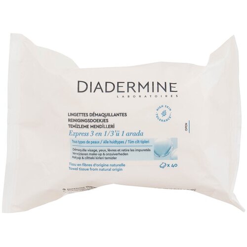 Diadermine Express Fresh 3-In-1 Cleansing Wipes čistilni robčki za vse tipe kože 40 kos Cene