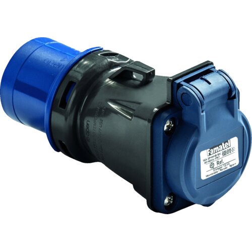 Famatel Industrijski adapter za &scaron;uko vtikač/2P+T vtičnica 16A,IP54 - 13910 Cene