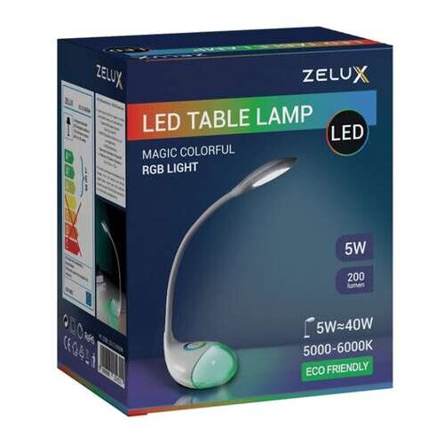 Zelux namizna rgb led svetilka 5w + rgb Cene