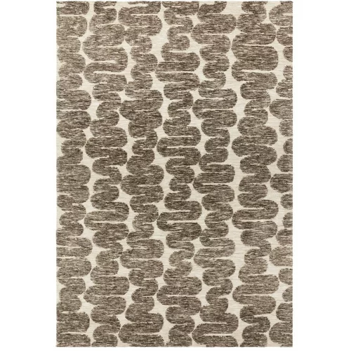 Asiatic Carpets Zelena/kremno bela preproga 120x170 cm Mason –