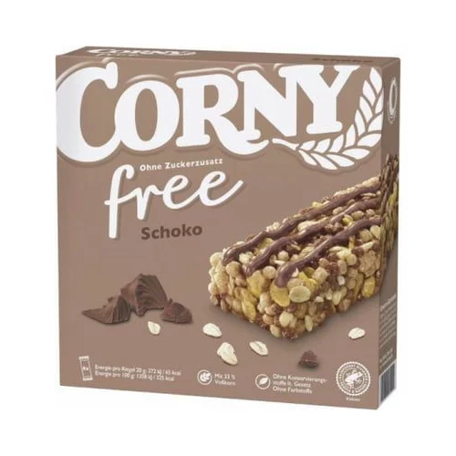 Corny Žitne ploščice - čokolada, Free