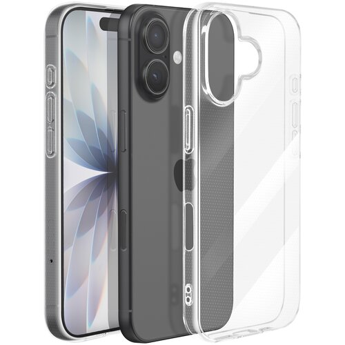 Oem Mayaxess, Ovitek za iPhone 17 Odporen na udarce Mehak Silikon Ojačani Robovi, Prozorna, (5000275461) Slike