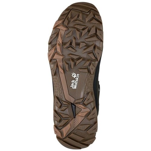 Jack Wolfskin Trekking čevlji Everquest Texapore Mid 4053611 Rjava Slike