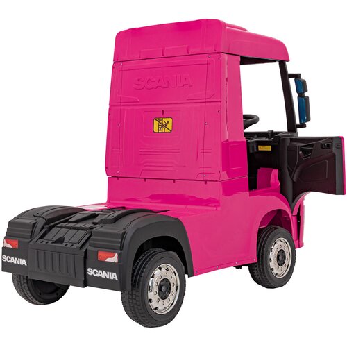  Licencirani tovornjak na akumulator Scania R-SERIES 4x4 - roza Slike