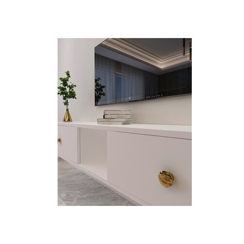 Hanah home Hanah Kućni TV komoda Zuzu 150, bijela Slike