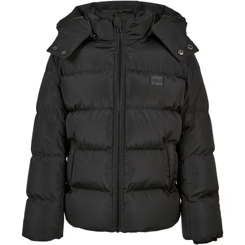 Urban Classics Kids Boys' Puffer Hooded Jacket Black