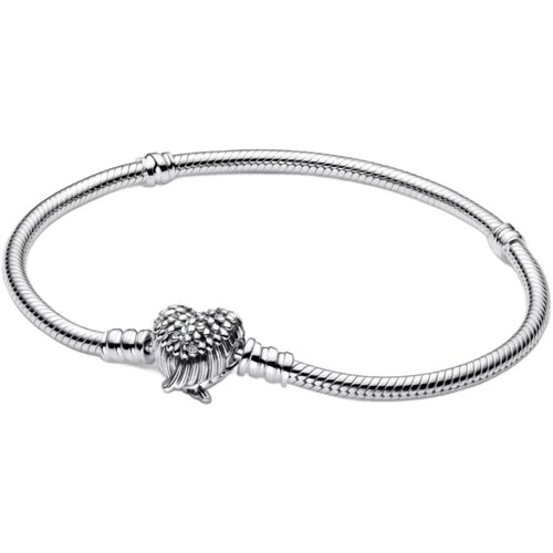 Pandora 593680C01-20 Heart Wings Clasp Snake Chain narukvica Slike