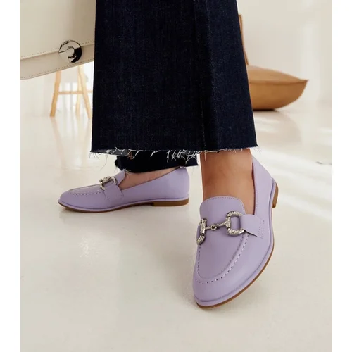 D/CEO Silver loafers Ilana