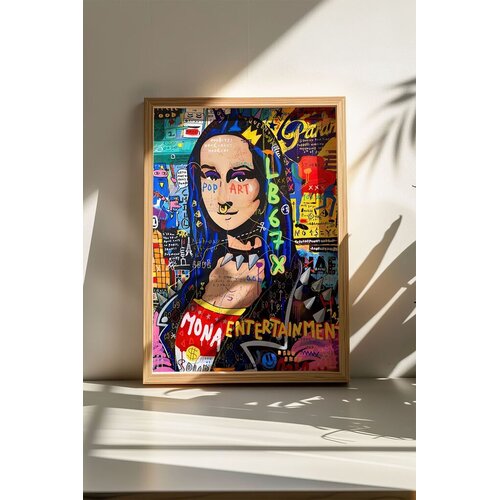 Wallity Uokvirena slika Artsmdftek39, 33x48 cm Cene