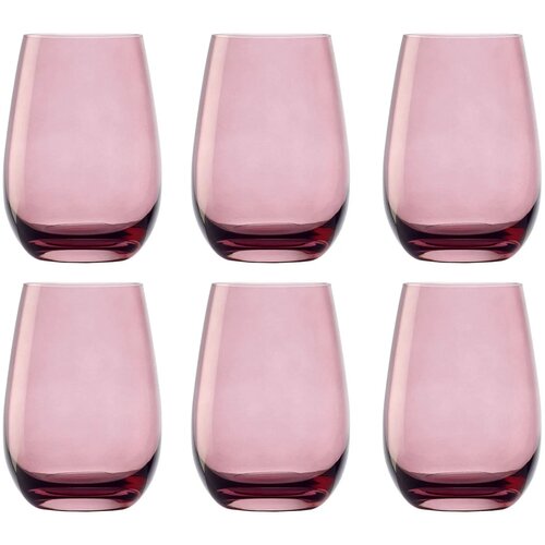ich-zapfe Barvna steklena kozarca ELEMENTS 6er set, sivo vijolična, 465 ml, (5000222627) Cene
