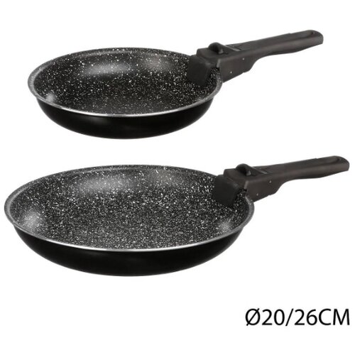 Five Set 2 tiganja 20x26 cm aluminijum bakelit (135110) Cene