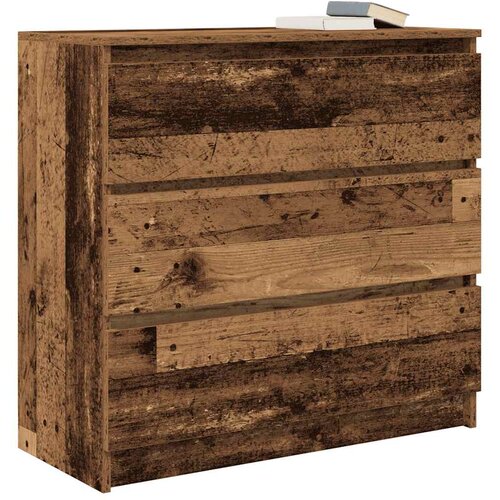  Komoda staro drvo 80x35x76 cm od konstruiranog drva Slike