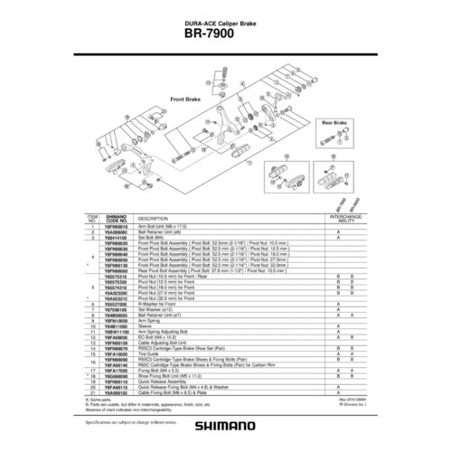  Matica Prednje Čeljusti Shimano Br-7900 Prednja 32.0Mm Cijene