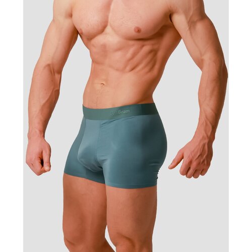 GymBeam Mu&amp;scaron;ke bokserice Soft 2Pack Blue Slike