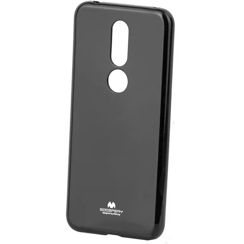  Gumijasti / gel etui Mercury Jelly Case za Nokia 6.1 Plus - črni