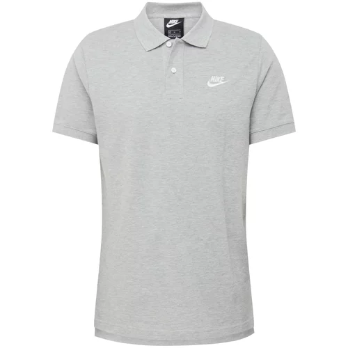 Nike Sportswear Majica 'Matchup' siva melange / bijela