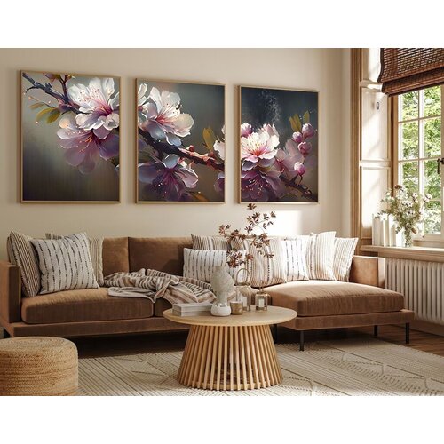 Wallity Uokvirena slika Huhu222, 20x30 cm, 3 dijela Cene