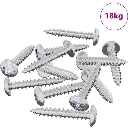 VidaXL Žebelj s samočrtnim navojem 9231 pcs Cinkano Jeklo, (5000163840) Slike