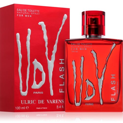 Ulric de Varens UDV Flash parfemska voda za mu&amp;scaron;karce 100 ml Slike
