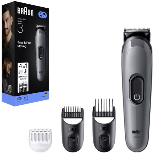 Braun All-In-One Series 3 AIO3500 komplet za urejanje las in brade 4 v 1 1 kos Slike