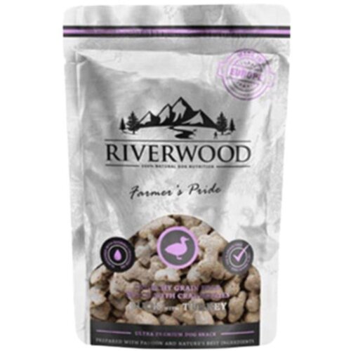 RIVERWOOD farmers pride – pačetina i ćuretina, hrskava poslastica za pse, 200g Cene