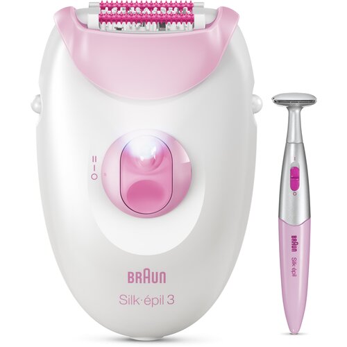 Braun silk-&eacute;pil 3 SE3-202 pink epilator SE3-202 pnk epilator Cene