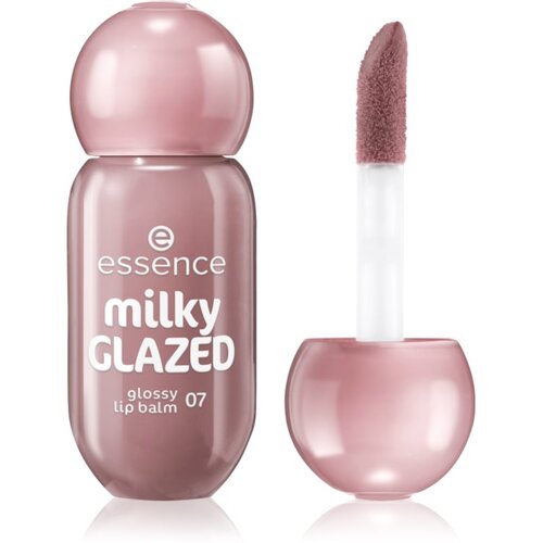 Essence milky GLAZED tonirani balzam za ustnice s sijajem odtenek 07 Oat So Creamy 4 ml Cene