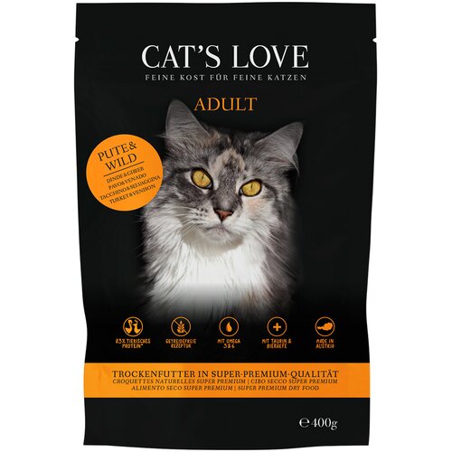  Cat&acute;s Love Adult puran & divjačina - 400 g Cijene