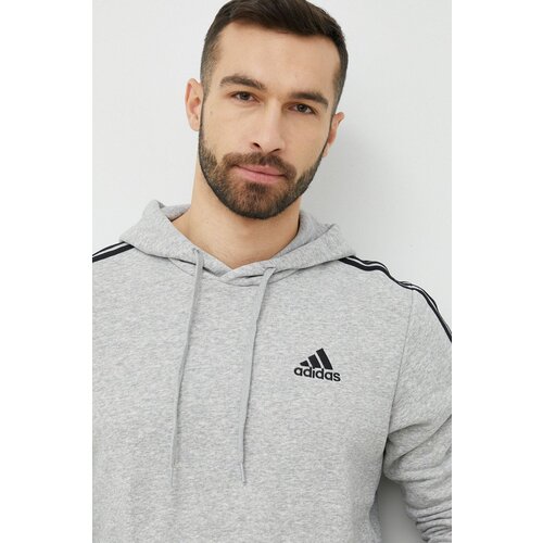 Adidas Bluza mo&amp;scaron;ka, siva barva, s kapuco Slike