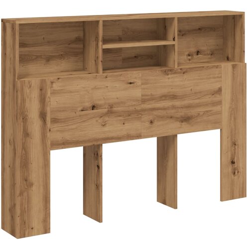 Maison Chic vzglavna omarica - nočna omarica - posteljna omarica artisan hrast 140x19x103,5 cm, (21705962) Cene