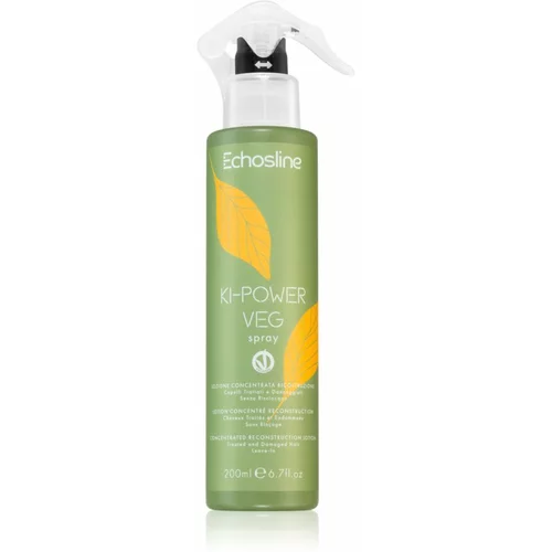 EchosLine Ki-Power Veg Spray negovalni bazam za lase 200 ml