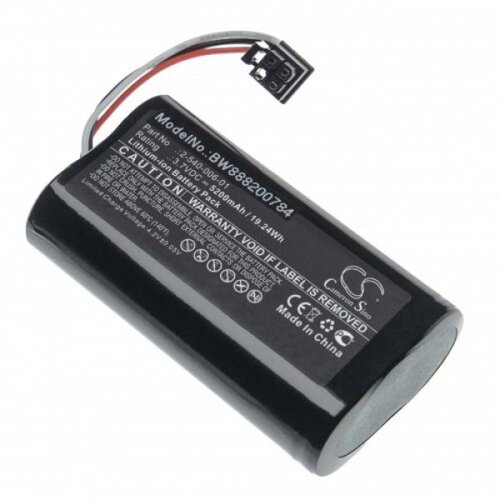 VHBW Baterija za Soundcast Outcast Melody / MLD414, 5200 mAh Slike