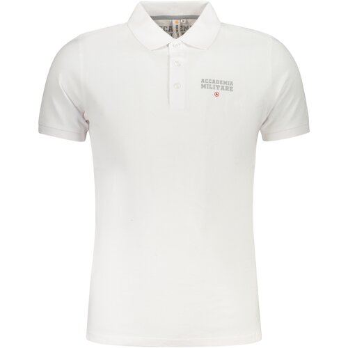 ACCADEMIA MILITARE MILITARY ACADEMY MEN&amp;amp;#39;S SHORT SLEEVE POLO WHITE Slike