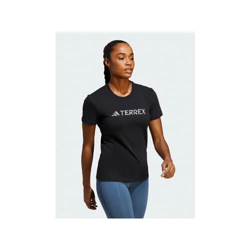 Adidas Majica Terrex Classic Logo T-Shirt HZ1392 Črna Regular Fit