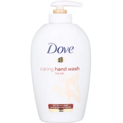 Dove Silk Fine tekući sapun s pumpicom bijela orhideja 250 ml