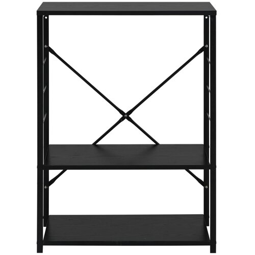  za mikrovalnu pećnicu crni 60 x 39,6 x 79,5 cm drveni Slike