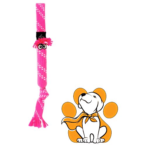 Rogz Scrubz Medium Igračka Za Pse, Roze Cene