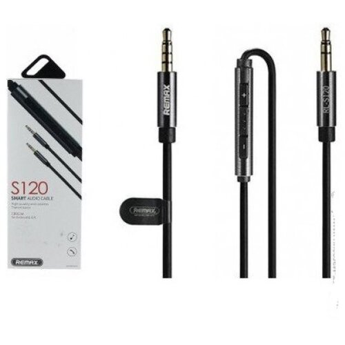 Remax aux smart audio cable  S120 1.2m crni --S76 Cene