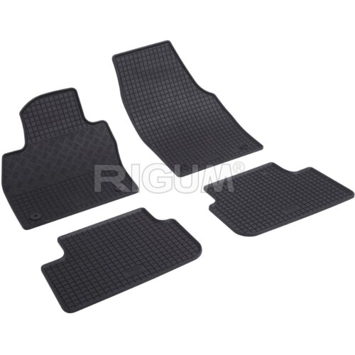 Rigum Tipske gumene patosnice za Volkswagen Sharan 7M 2010, Crne Slike